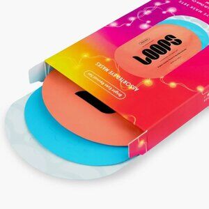 Loops Bright Eyes Revival Set 3 Pack Eye Masks Hydrating Dark Circle Treatment